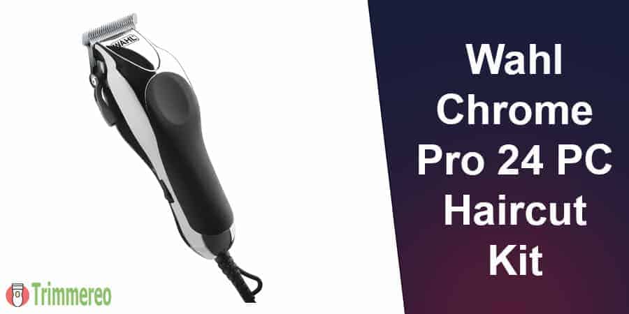 wahl chrome pro complete haircutting kit for men