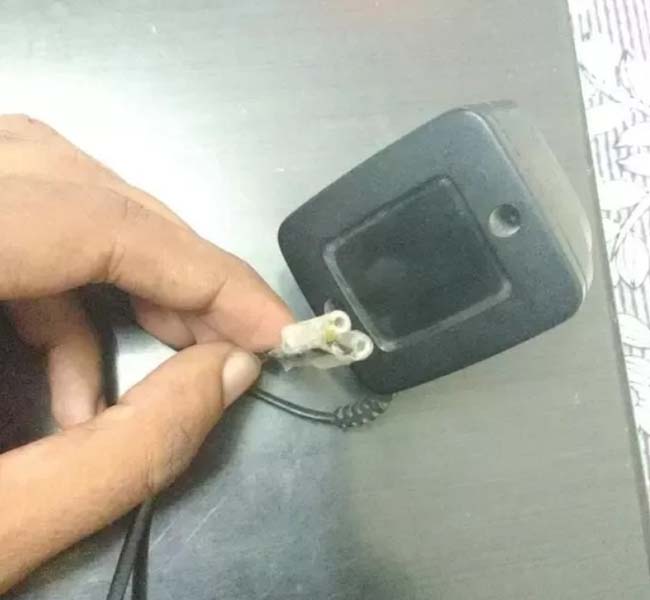 make temporary trimmer charger