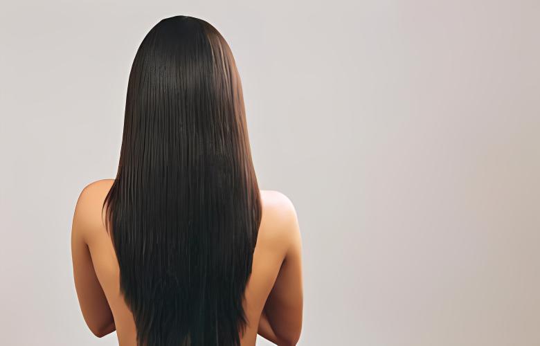 long hair lady