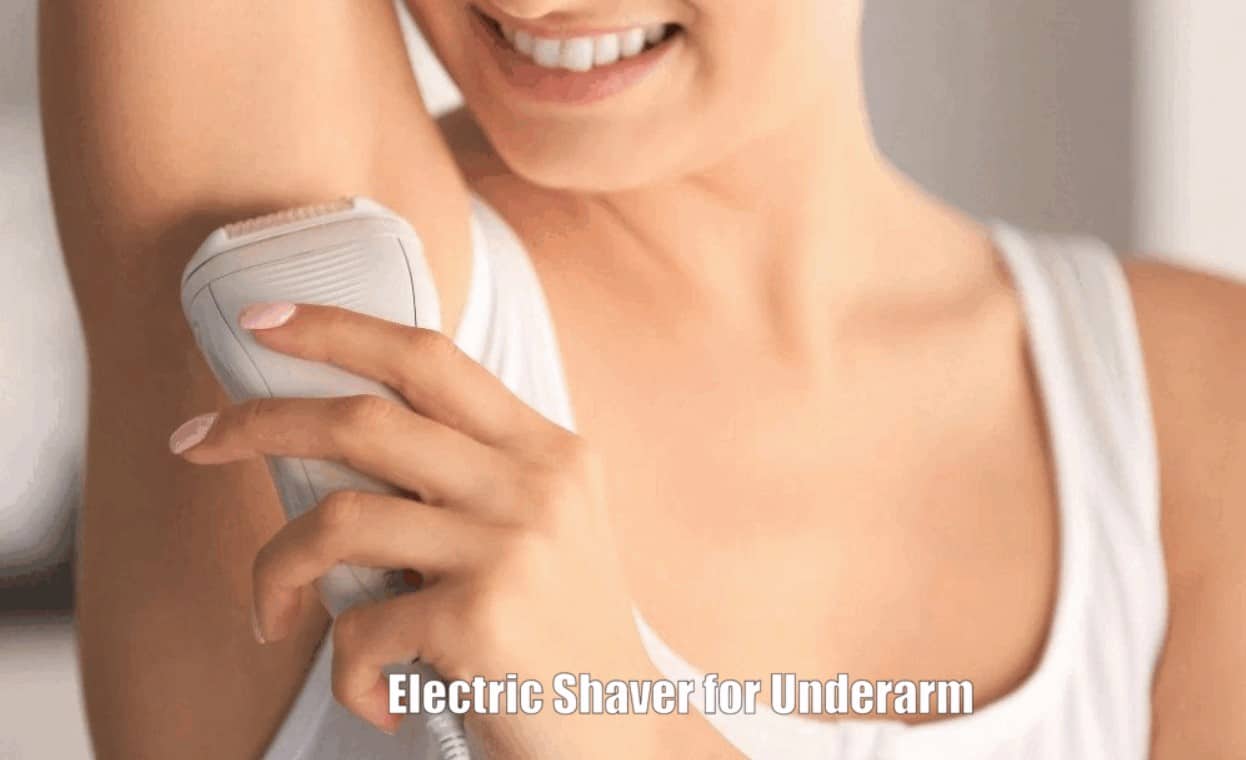 Electric shaver for underarm